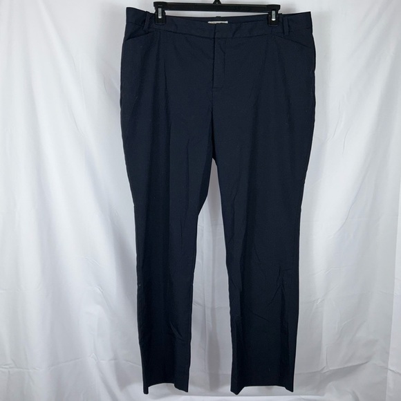 ColdWater Creek Slacks Dress Pants Curvy Fit Front Pockets Hook and Eye Closure - Picture 3 of 11